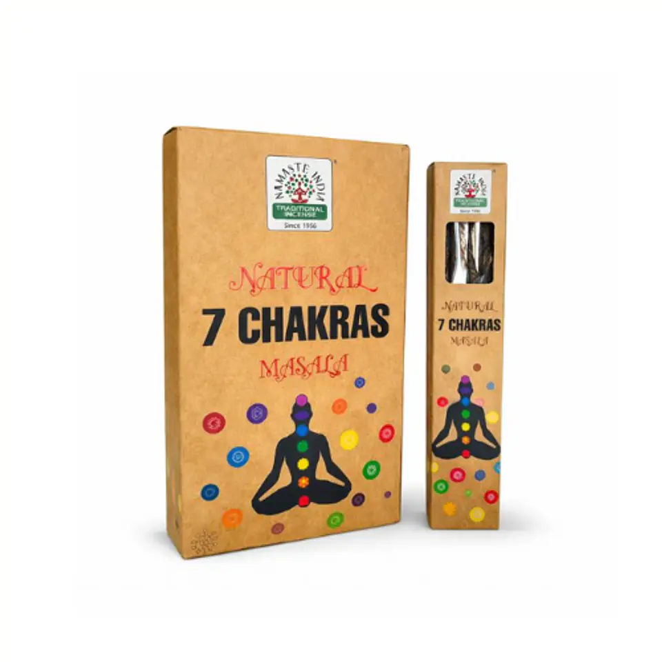 Incienso Orgánico 7 Chakras 1