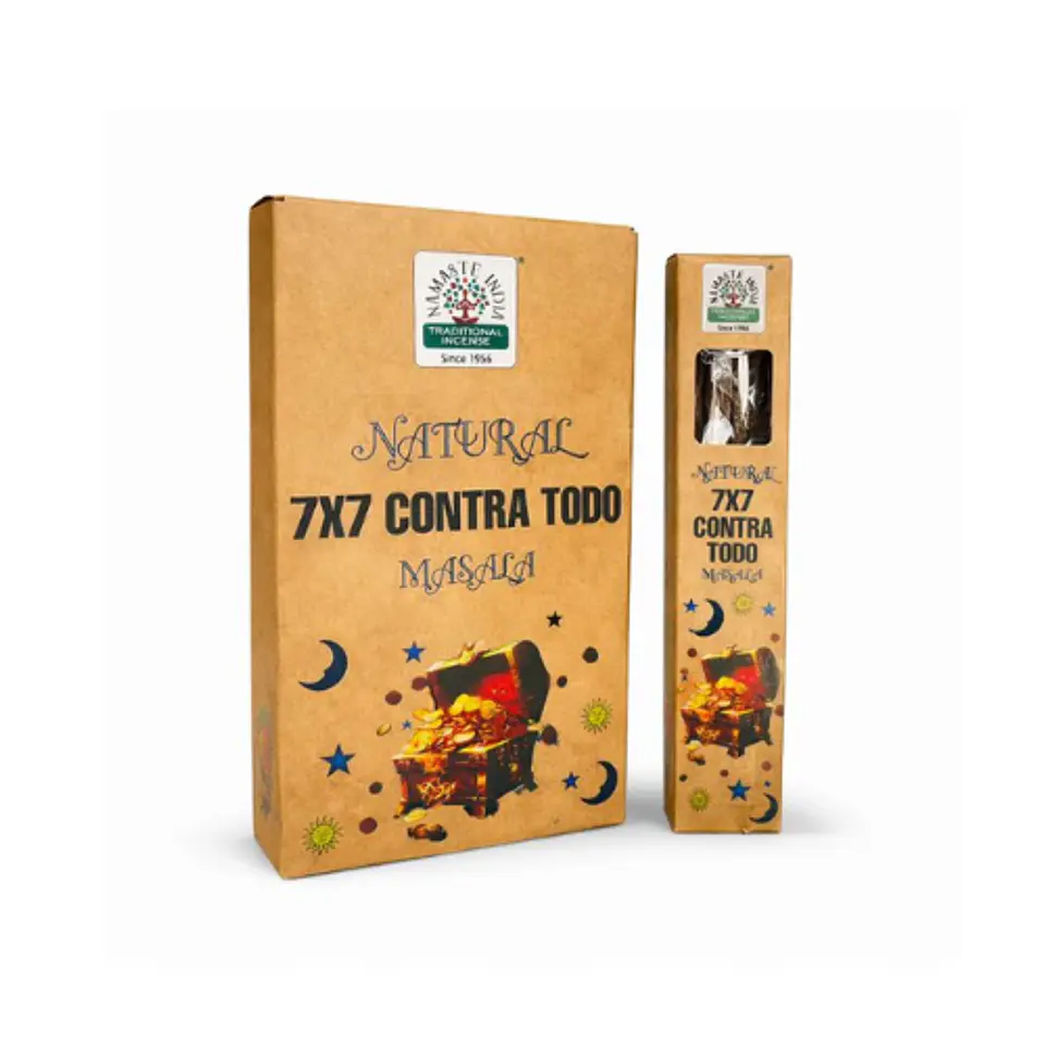 Incienso Orgánico 7x7 Contra Todo 1