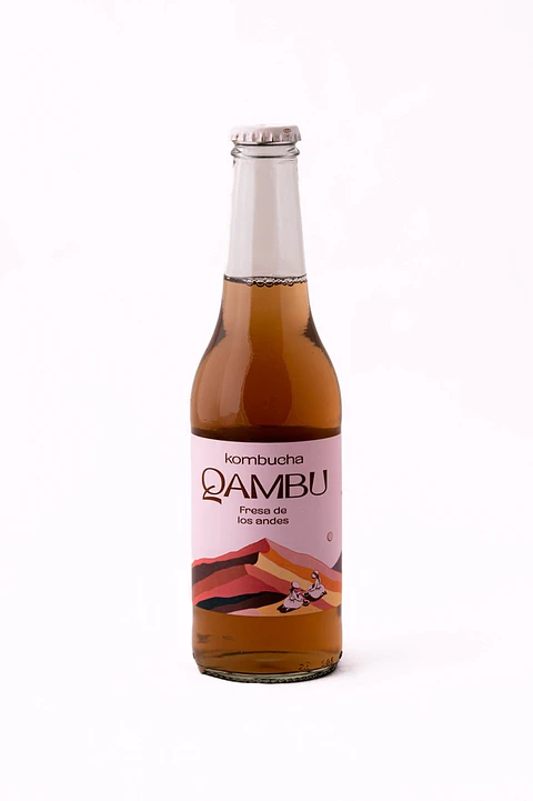SIXPACK - KOMBUCHA FRESA DE LOS ANDES BT 350ML
