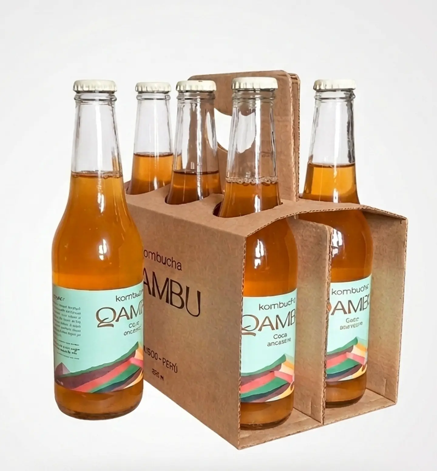 SIXPACK - KOMBUCHA COCA ANCESTRAL BT 350ML 2