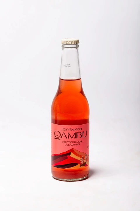 SIXPACK - KOMBUCHA FRUTOS ROJOS DEL CAMPO BT 350ML
