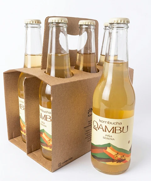 SIXPACK - KOMBUCHA PIÑA SERENA BT 350ML