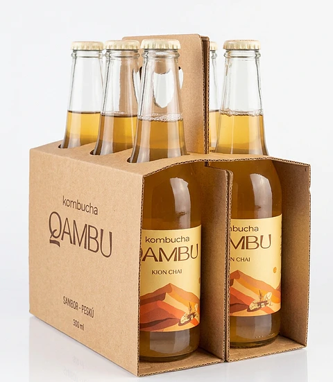 SIXPACK - KOMBUCHA KION CHAI BT 350ML
