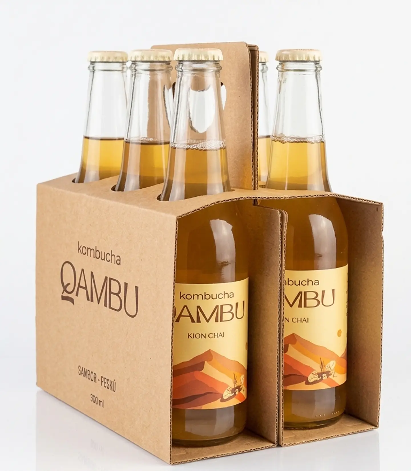 SIXPACK - KOMBUCHA KION CHAI BT 350ML 2