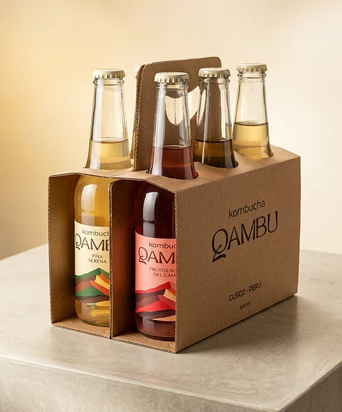 SIXPACK - KOMBUCHA MIXTO BT 350ML