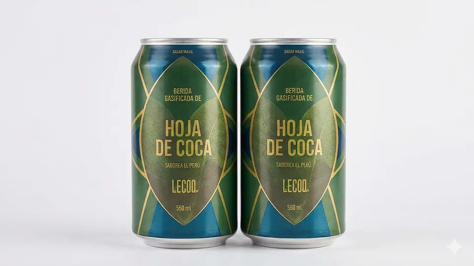 CAJAx24 - LECOQ bebida gasificada de hoja de coca BT 355ML 1