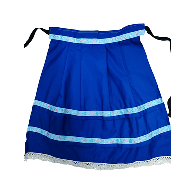 DELANTAL  NIÑA TALLA 50 CMS