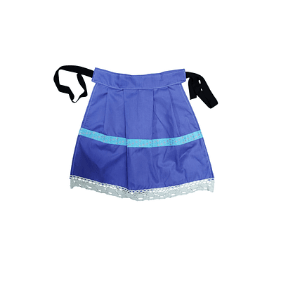 DELANTAL REGIONAL NIÑA largo 40 cms