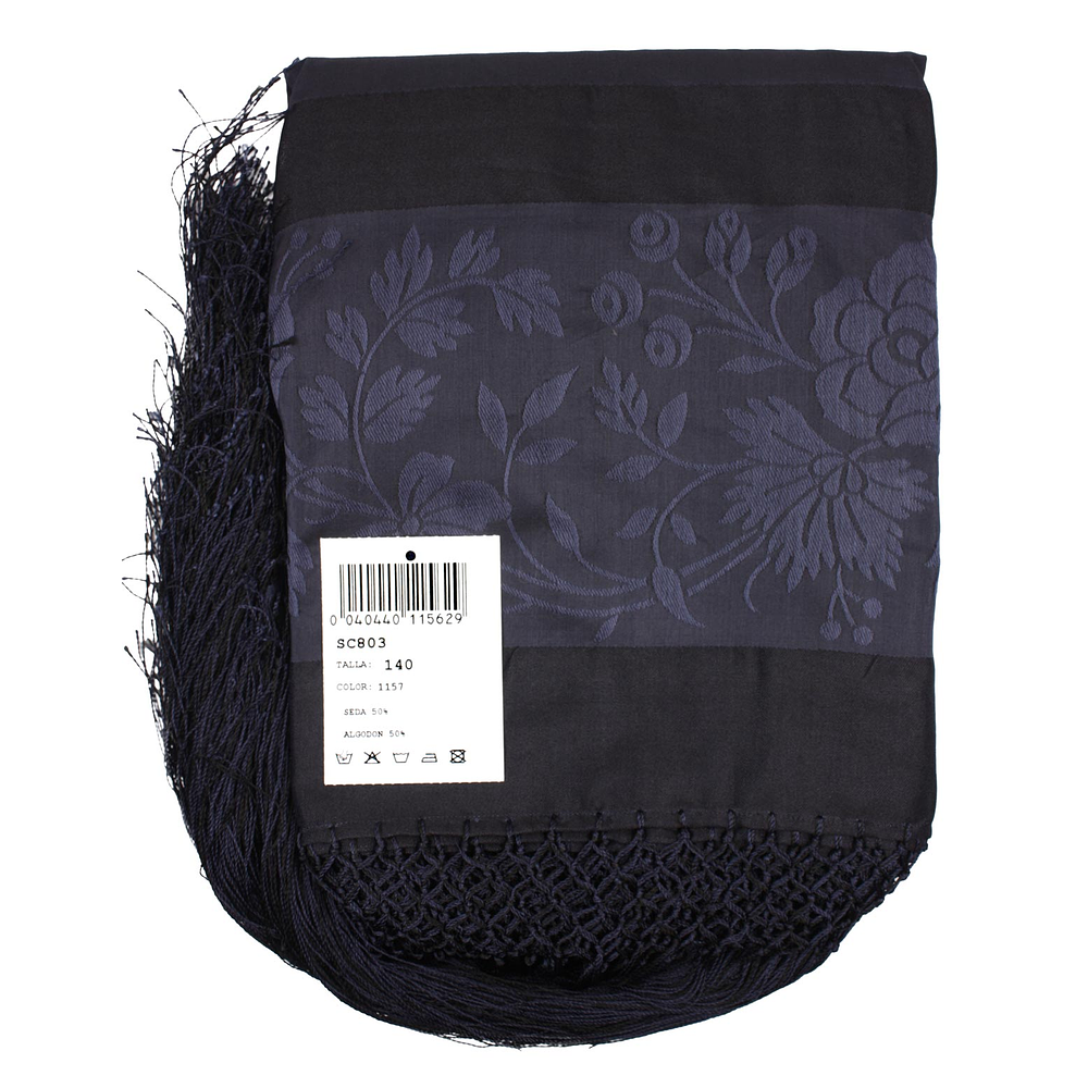 PAÑUELO SEDA ALGODON 140 CMS 