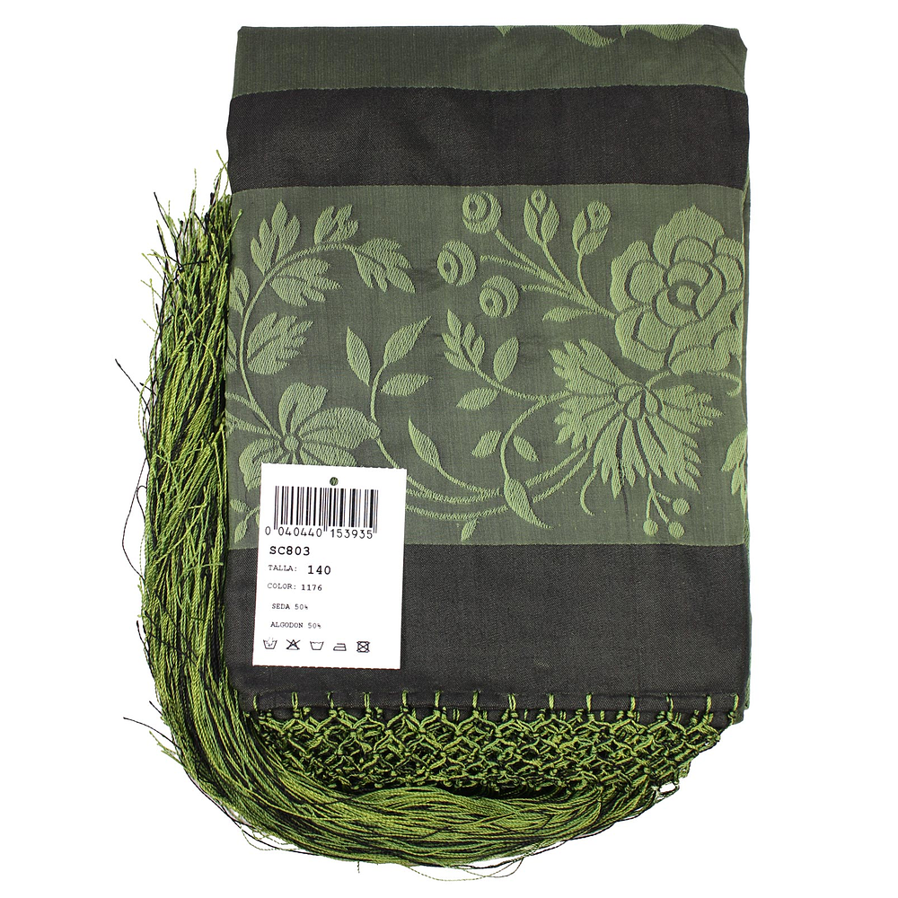 PAÑUELO SEDA ALGODON 140 CMS 