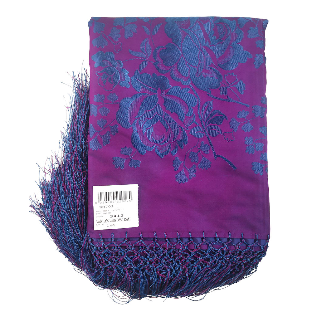 MANTON MEZCLA SEDA 140 CMS LADO