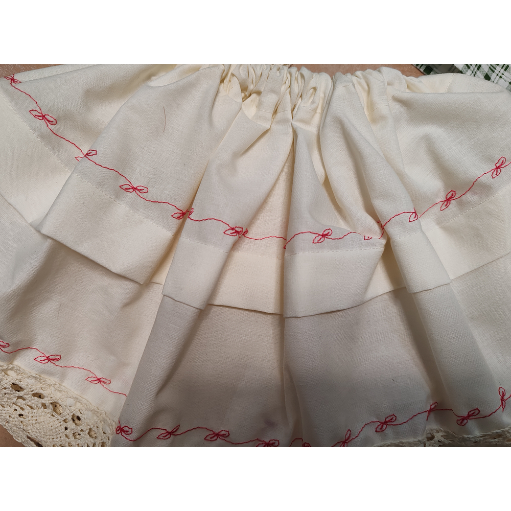 Conjunto regional niña 4 piezas 0 meses