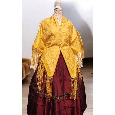 CONJUNTO 2 PIEZAS 8/10 AÑOS FALDA Y MANTON