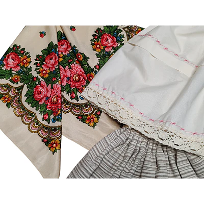 Traje baturra regional niña 3/4 años