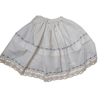 ENAGUA REGIONAL  NIÑA 37 cms