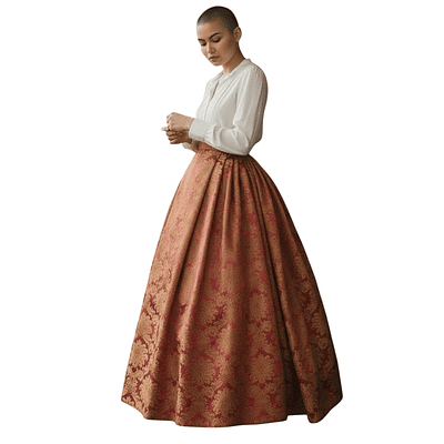 FALDA ADAMASCADA MODELO ELEGANCE T 44/46