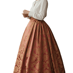 FALDA ADAMASCADA MODELO ELEGANCE T 44/46