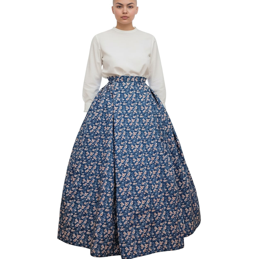 FALDA REGIONAL AZULES T 38/40