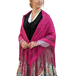  PAÑUELO CON FLECO POLIESTER 1,25