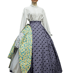 FALDA REGIONAL TALLA 44/46 PERCAL TRADICION