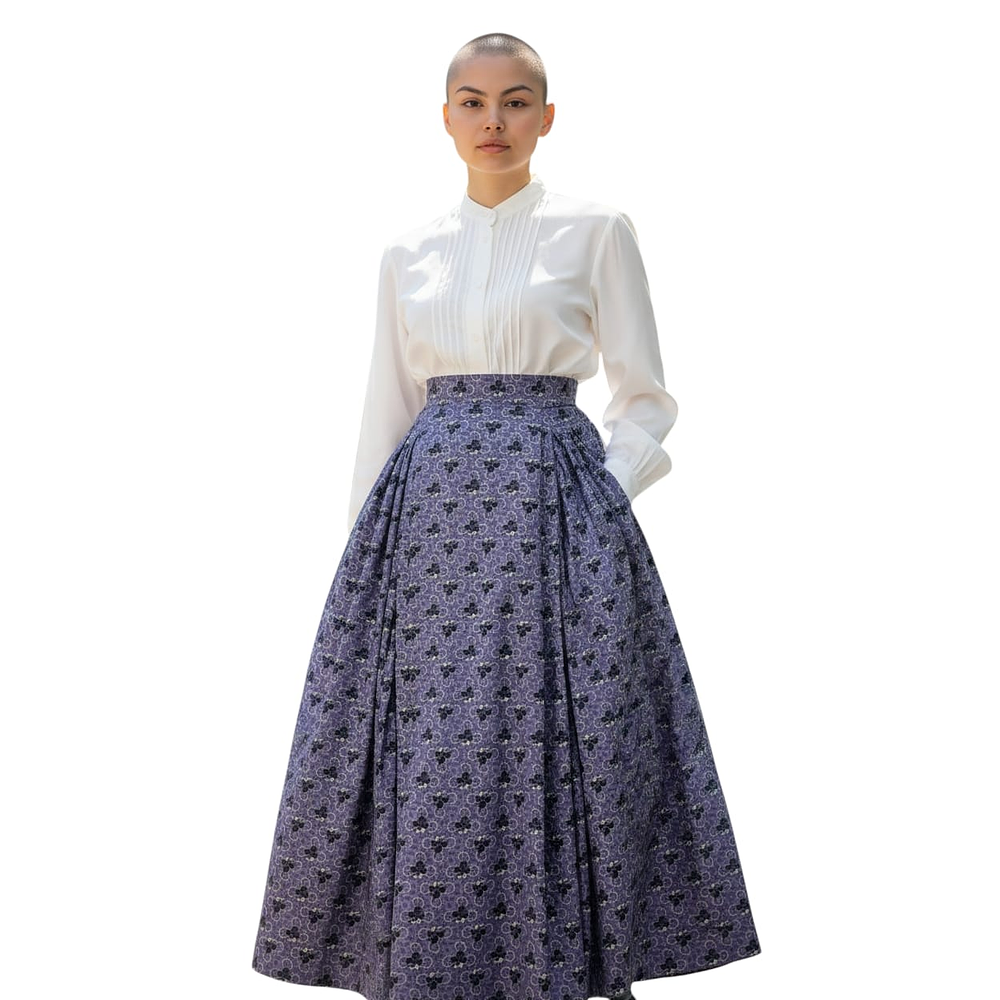 FALDA REGIONAL TALLA 44/46 PERCAL TRADICION