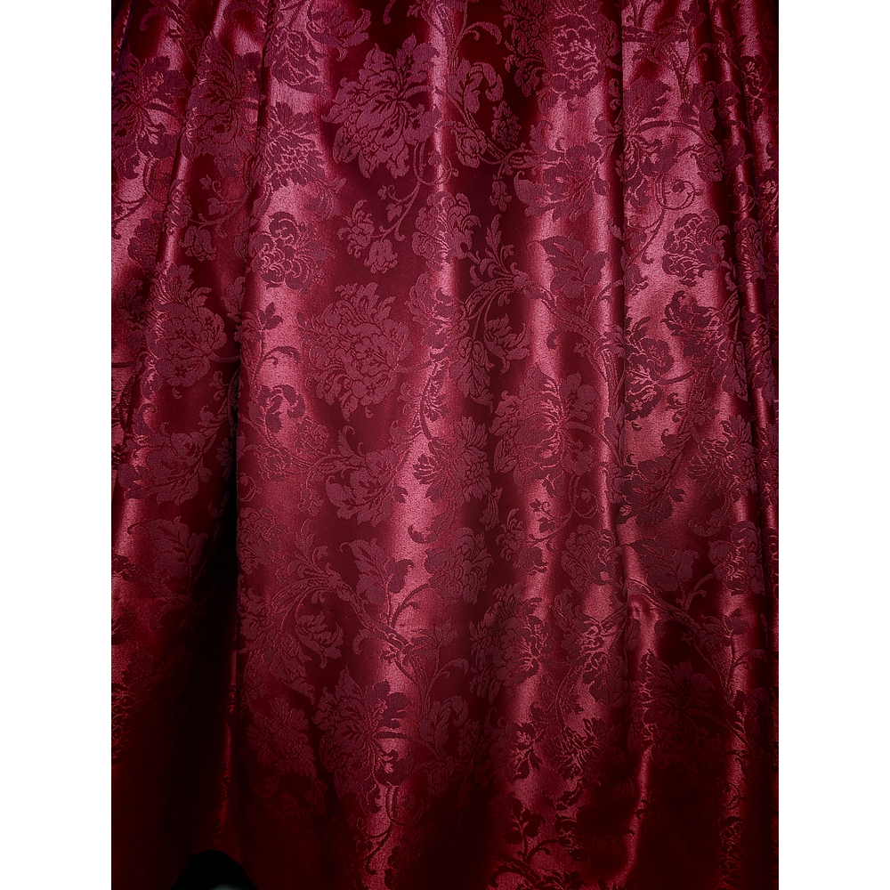 FALDA ADAMASCADA ROJO BURDEOS T 38/40