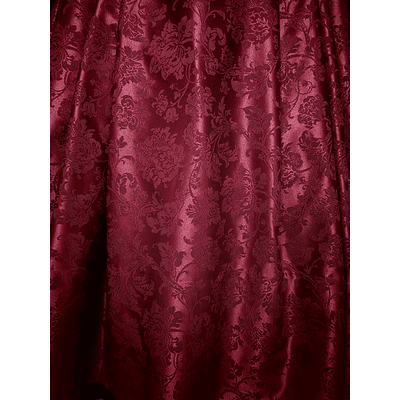 FALDA ADAMASCADA ROJO BURDEOS T 38/40