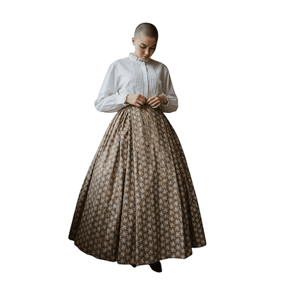 FALDA REGIONAL PERCAL T 38/40 MOD PRIMAVERA