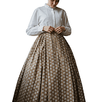 FALDA REGIONAL PERCAL T 38/40 MOD PRIMAVERA