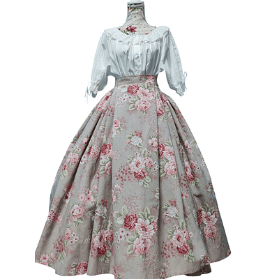 FALDA REGIONAL TALLA 42/44 MOD.FLORAL