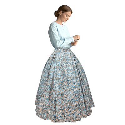 FALDA ESTAMPADA FLORES 38/40