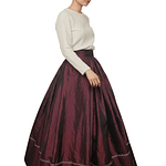 FALDA TAFETAN 44/46 MOD. CEREZA 