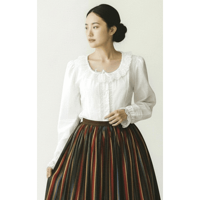 CAMISA REGIONAL NAVIA IMITACION SEMIHILO