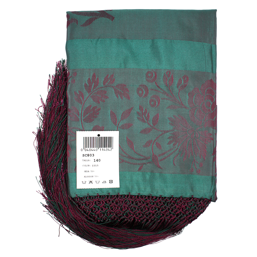 PAÑUELO SEDA ALGODON 140 CMS  CENEFA