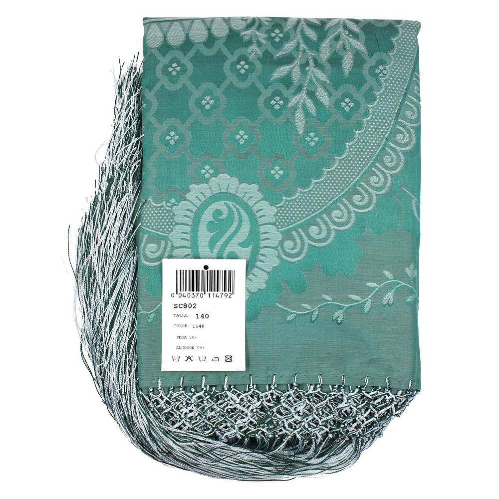 PAÑUELO DE SEDA Y ALGODÓN DE 140