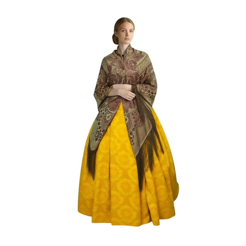 CONJUNTO 42/44 FALDA Y MANTON 