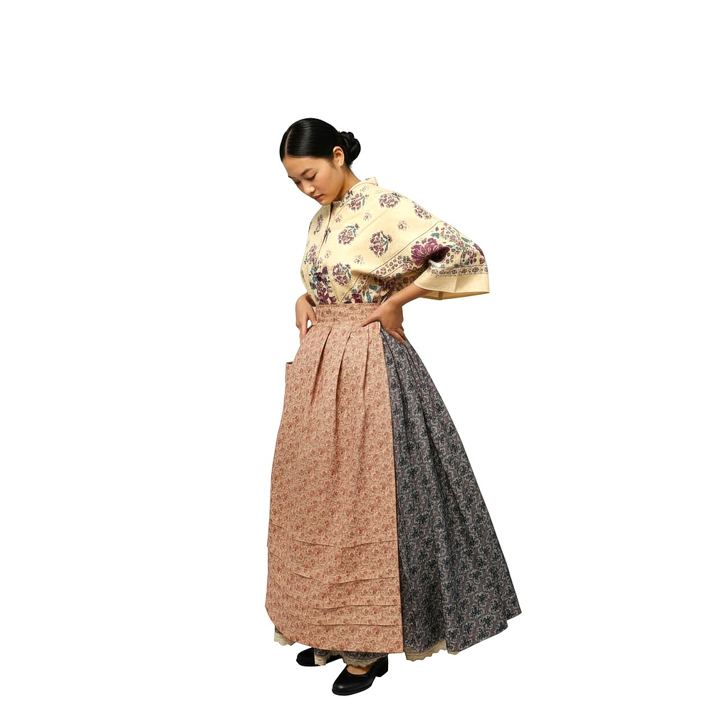 CONJUNTO REGIONAL 3 PIEZAS  TALLA 34/36 MOD TRADICION PERCAL