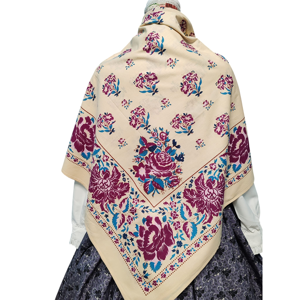 CONJUNTO REGIONAL 3 PIEZAS  TALLA 34/36 MOD TRADICION PERCAL