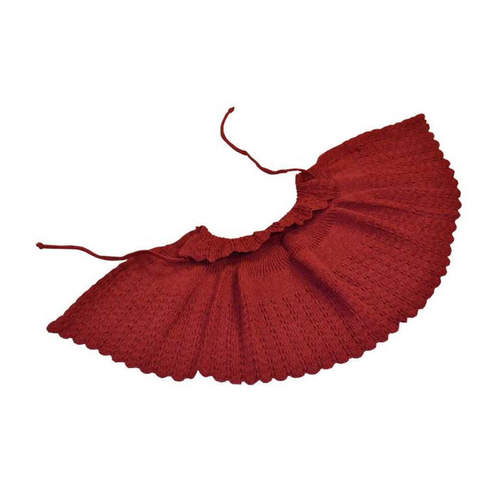 TOQUILLA NIÑA GRANATE