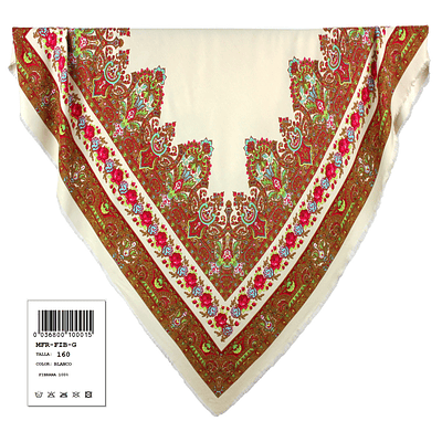 PAÑUELO ESTAMPADO 160 CMS