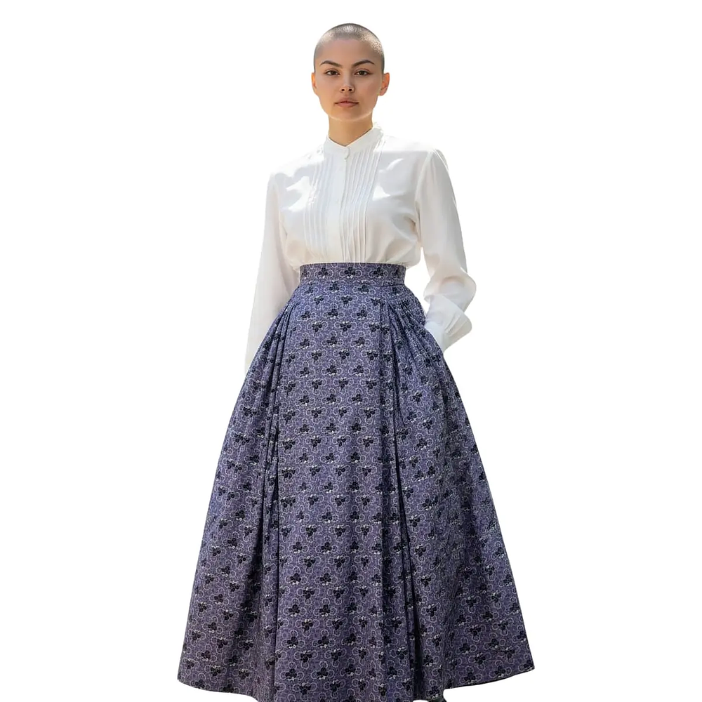 FALDA REGIONAL PERCAL T 36/38 MOD TRADICION