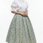 FALDA BAILADORA IDEAL 36/38 O NIÑA LARGO 85 CMS