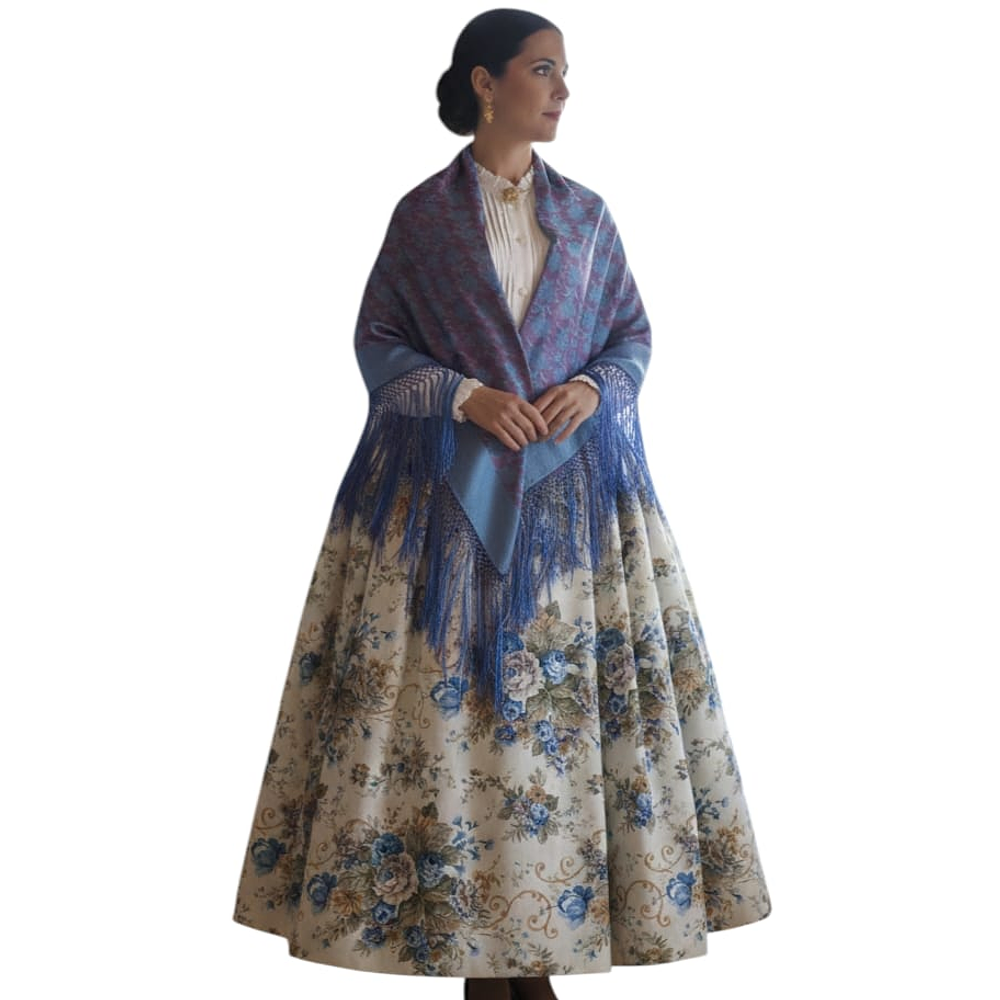 CONJUNTO T 38/40 FALDA Y MANTON mod BOLTAÑA