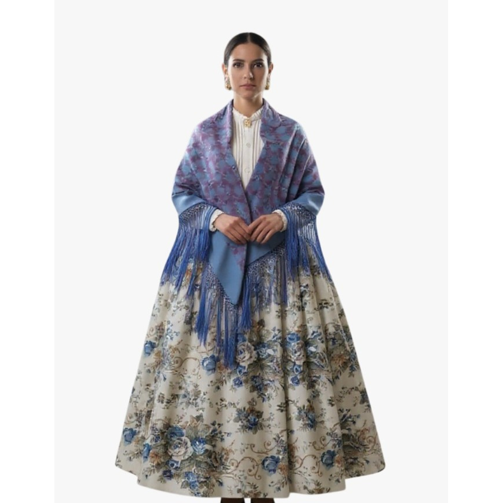 CONJUNTO T 38/40 FALDA Y MANTON mod BOLTAÑA