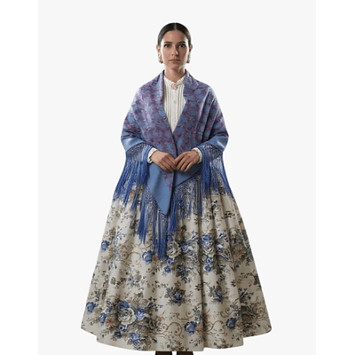 CONJUNTO T 38/40 FALDA Y MANTON mod BOLTAÑA