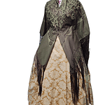 CONJUNTO 42/44 FALDA Y MANTON 