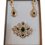 CONJUNTO BROCHE  PENDIENTES 