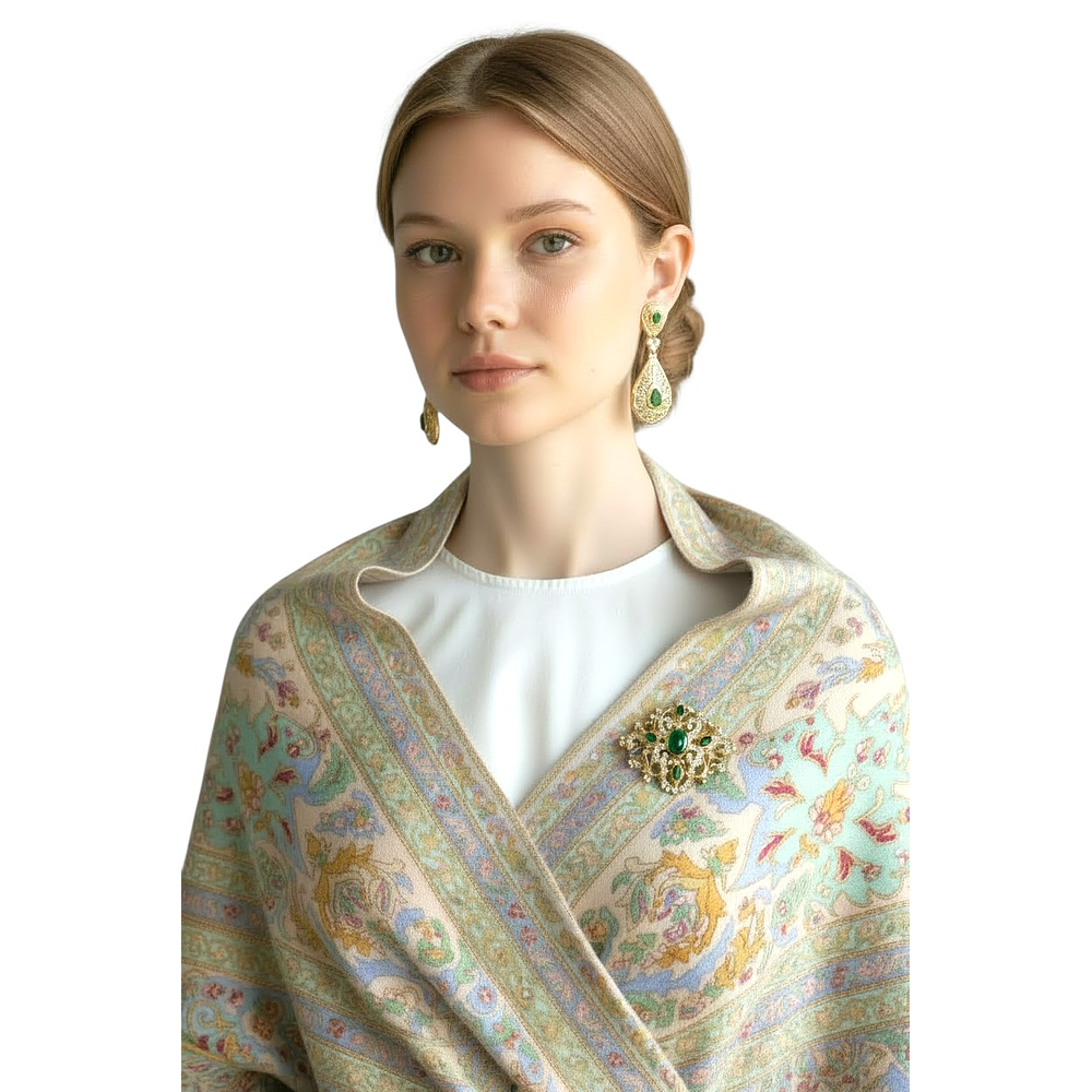 CONJUNTO BROCHE  PENDIENTES 