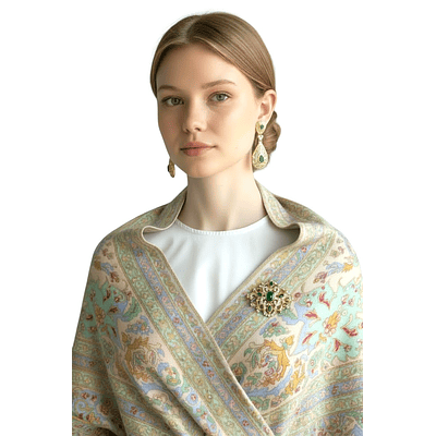 CONJUNTO BROCHE  PENDIENTES 