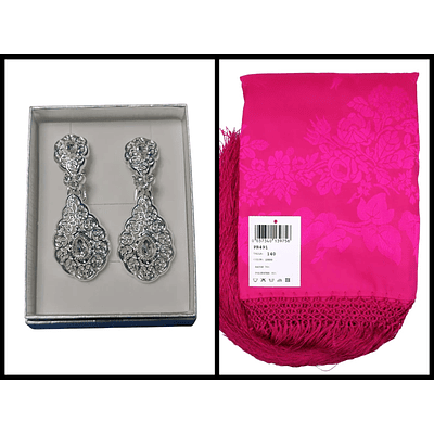 PACK DETALLES CON AMOR -MANTON Y PENDIENTES